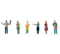 Faller 151641 HO/OO Gauge Market Sellers (6) Figure Set