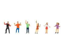 Faller 151646 HO Scale At The Club: Dancing Boys (6 Figures)