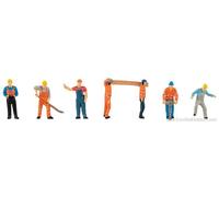 Faller 151665 HO/OO Gauge On The Building Site (7) Figure Set