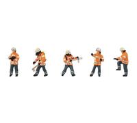 Faller 151680 Fire Fighters (5) Figure Set