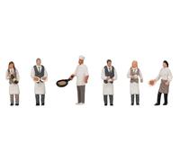 Faller Catering Staff Figure Set FA151692 HO Gauge