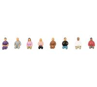 FALLER 151700 HO Scale Sitting People (Without Legs) 8 Figures