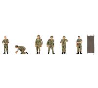 Faller Soldiers in Medical Service Figure Set , HO Scale