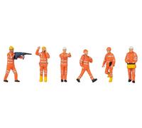 Faller 151851 Tunnel Construction Workers (6) Figure Set
