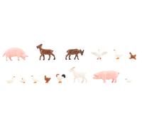 Faller Figure Set 151920 Small Livestock – HO/OO Gauge