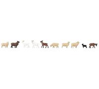 Faller 151921 H0 Sheep and Goats 10 Animals Track HO 1:87, Multiple Times