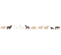 Faller 151921 Sheep & Goats (10) Figure Set