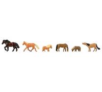 Faller Horses and Ponies (6) Figure Set FA155910 HO Gauge