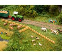 FALLER 155911 Animal Set Cows, Horses, Sheep - Track: N - Figures & Decorations for Model Railways - Scale: 1:160