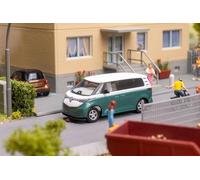 Faller 161422 VW ID Buzz Green/White (HERPA) - Track Gauge H0