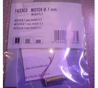 Faller 163303 Motor, Diameter 7 mm, Module 0.3 Model Kit, Various