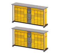 Faller 180281 2 DHL Pickup and Shipping Stations in 1:87 Scale