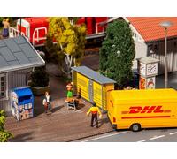 Faller 180281 HO/OO Gauge DHL Package Lockers (2) Kit VI