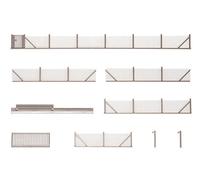 Faller 180433 HO Scale Metal Fencing For Industry (Length 3.44 Ft)
