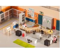 Faller 180454 Office Furnishings Kit IV