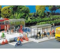 Faller 180553 Modern Bus Stops Kit VI