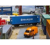 Faller 180842 Gauge H0 Container 40' Dimensions 140 x 28 x 30mm HANJIN NEW OVP°