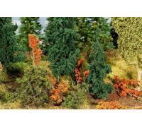 Faller 181255 Trees/Shrubs Suitable For Underbrush (Height Approx. 40 - 80 Mm)