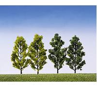 Faller 181405 Birch (2) and Poplar (2) Trees 70mm