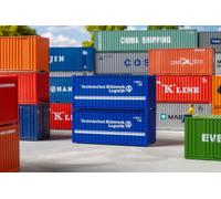 Faller 182005-20' Container THW, Set of 2 - Track Gauge H0