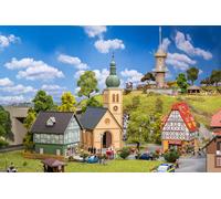 FALLER 190038 Village Life Village Set Action Set Model Kit HO 1:87 NEW