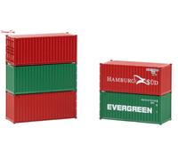 Faller 182051 20' Container Set (5) IV