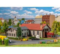 FALLER 222106 N Scale Two Stall Locomotive With Workshop