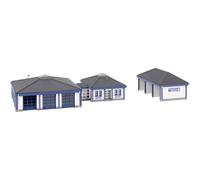 Faller 231725 N THW Building with Vehicle Hall