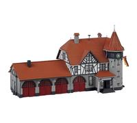 Faller 232194 N Town Hall with Fire Station