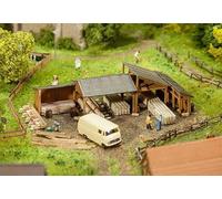 Faller 232373 Timber Storage Sheds Kit (2) I