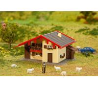 Faller 232538 Scale N Hobby - Two Story Mountain House With Balcony