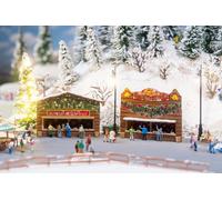 Faller 272020 Scale N Two Christmas Market Stalls