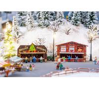 FALLER 272021 N Scale Two Christmas Market Stalls