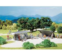 Faller 272535 Bicycle Stands and Bicycles Set of 2