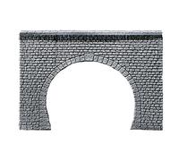 FALLER 272631 Scale N Series Profi: Portal For Gallery In Stone With Two Tracks