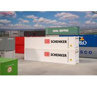 Faller 182153 40ft Container Set (2) DB Schenker