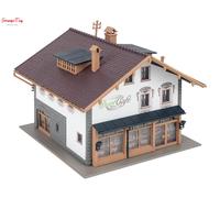 Faller Alpine House w/Cafe Model of the Month Kit IV 1:87 Scale, HO Gauge