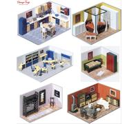 FALLER Building Interior Decoration Model Kit IV HO Gauge 180545