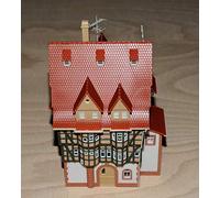 Faller Building Kit for Children - Rural Architectural Style with Brickwork Basement in HO-OO Scale, 238 Single Parts in 10 Colors, Ages 14-98 Years, 165 x 102 x 118 mm, Unisex Children