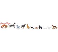 Faller FA151902 Dogs and Cats, Multi-Colour