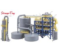 Faller Chemical Plant Kit IV , HO Scale