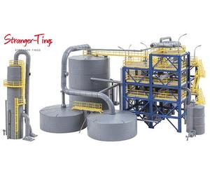 Faller Chemical Plant Kit IV , HO Scale