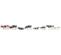 Faller Cows Black/White (8) Figure Set FA151904 HO Scale