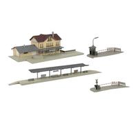 FALLER Dennenberg Station 239007 N Action Set Track Gauge N