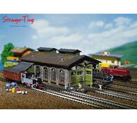 Faller Engine Shed Kit I1:160 Scale, N Scale