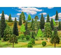 Faller F181536 Mixed Forest Trees Assorted Colours Pack of 50 Unknow (US IMPORT)