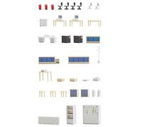 Faller 180454 Office Furnishings Kit IV