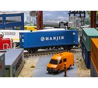 Faller FA 180842 - 40 Hi Cube Container Hanjin, Accessories for Model Railway, Model Making