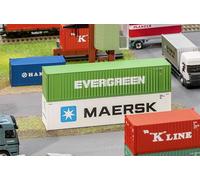 Faller FA 180846 40' Hi-Cube Container Evergreen Modellbausatz, Zubehör, Mehrfar
