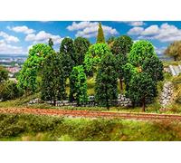 Faller FA181524 15 Deciduous Trees, Assorted Model Kit, Various